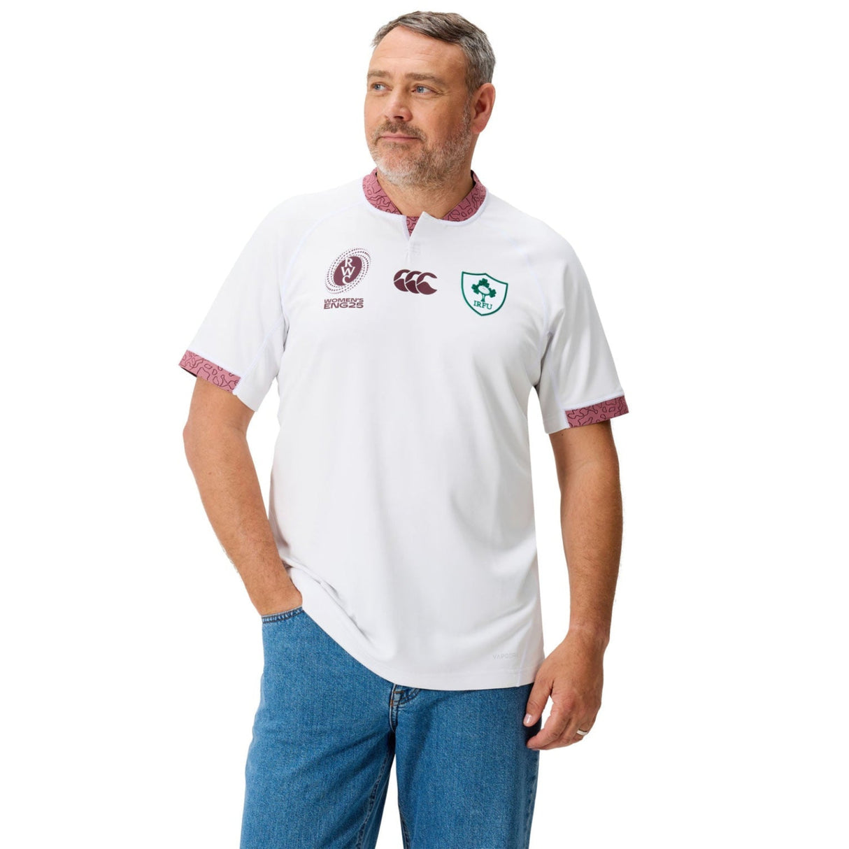Canterbury IRFU Ireland Rugby WRWC 2025/26 Mens Alternate Pro Jersey
