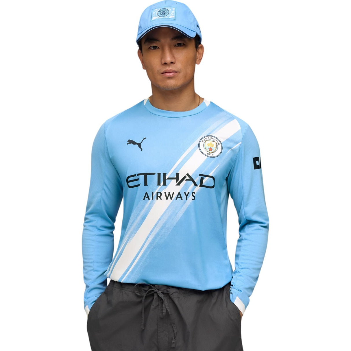 Puma Manchester City Football 2025/26 Adults Home Jersey