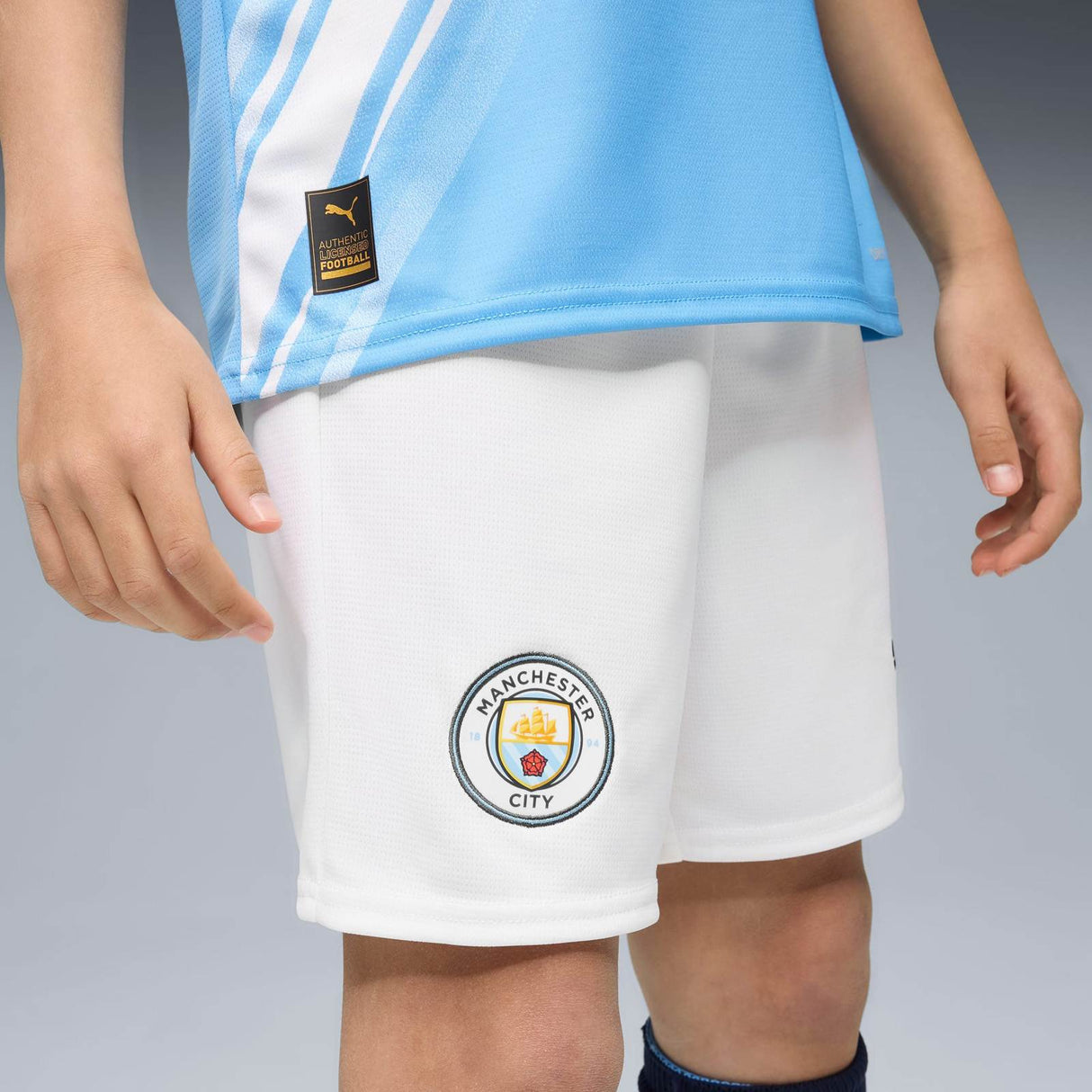 Puma Manchester City Football 2025/26 Kids Home Short