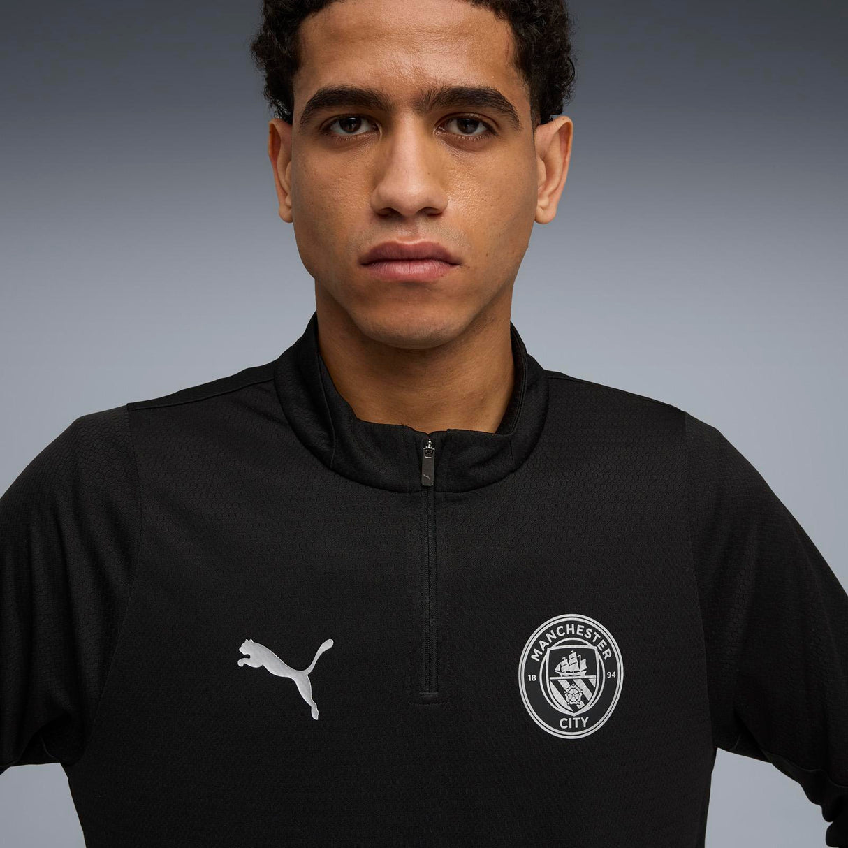 Puma Manchester City 2025/26 Adults Half-Zip Training Top