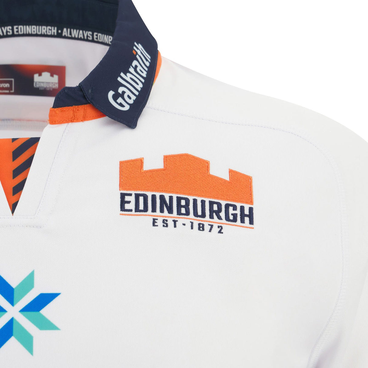 Macron Edinburgh Rugby 2025/26 Kids Away Replica Jersey