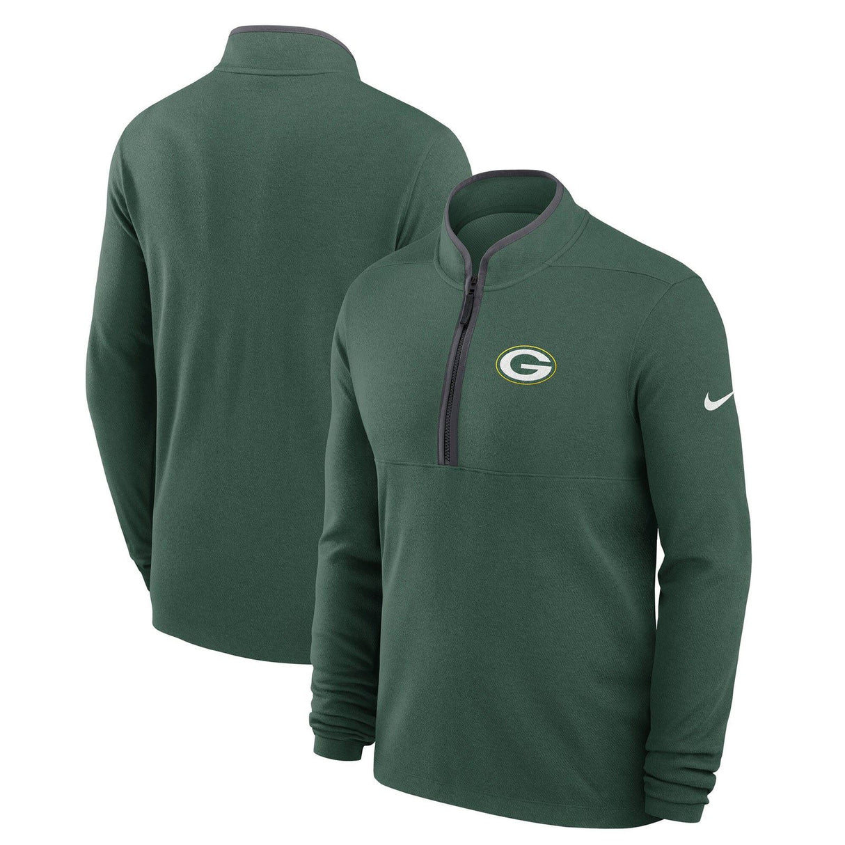 Nike Packers Victory Half Zip Green