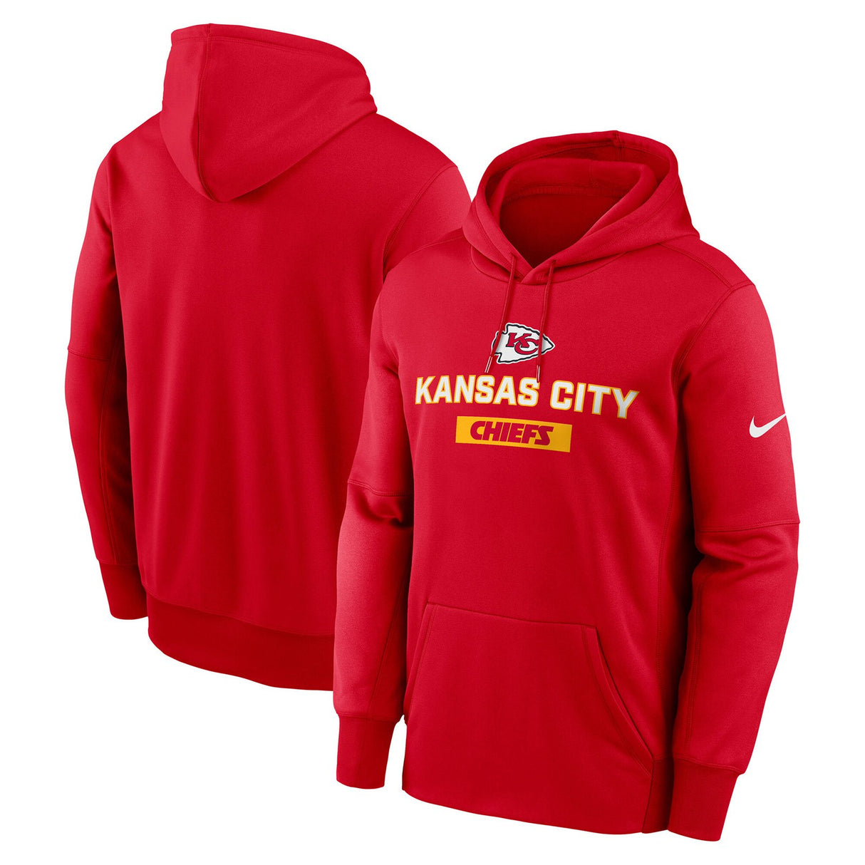 Nike Chiefs Therma Hoodie Red