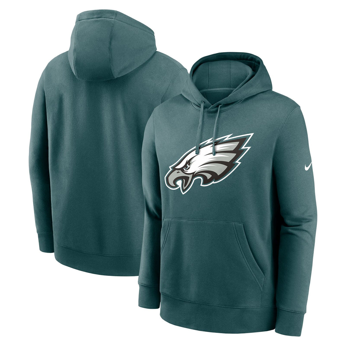 Nike Eagles Club Logo Hoodie Green