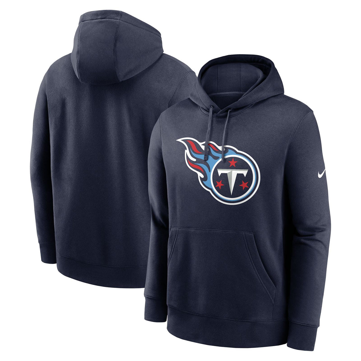 Nike Titans Club Logo Hoodie Navy