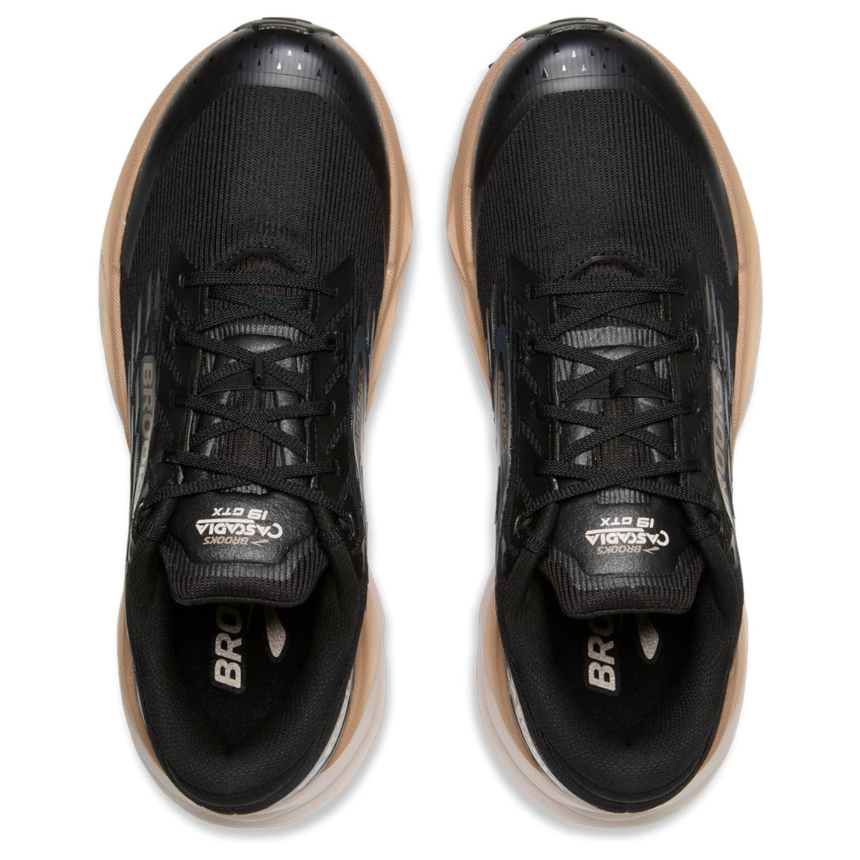 Brooks Mens Cascadia 19 GTX Black