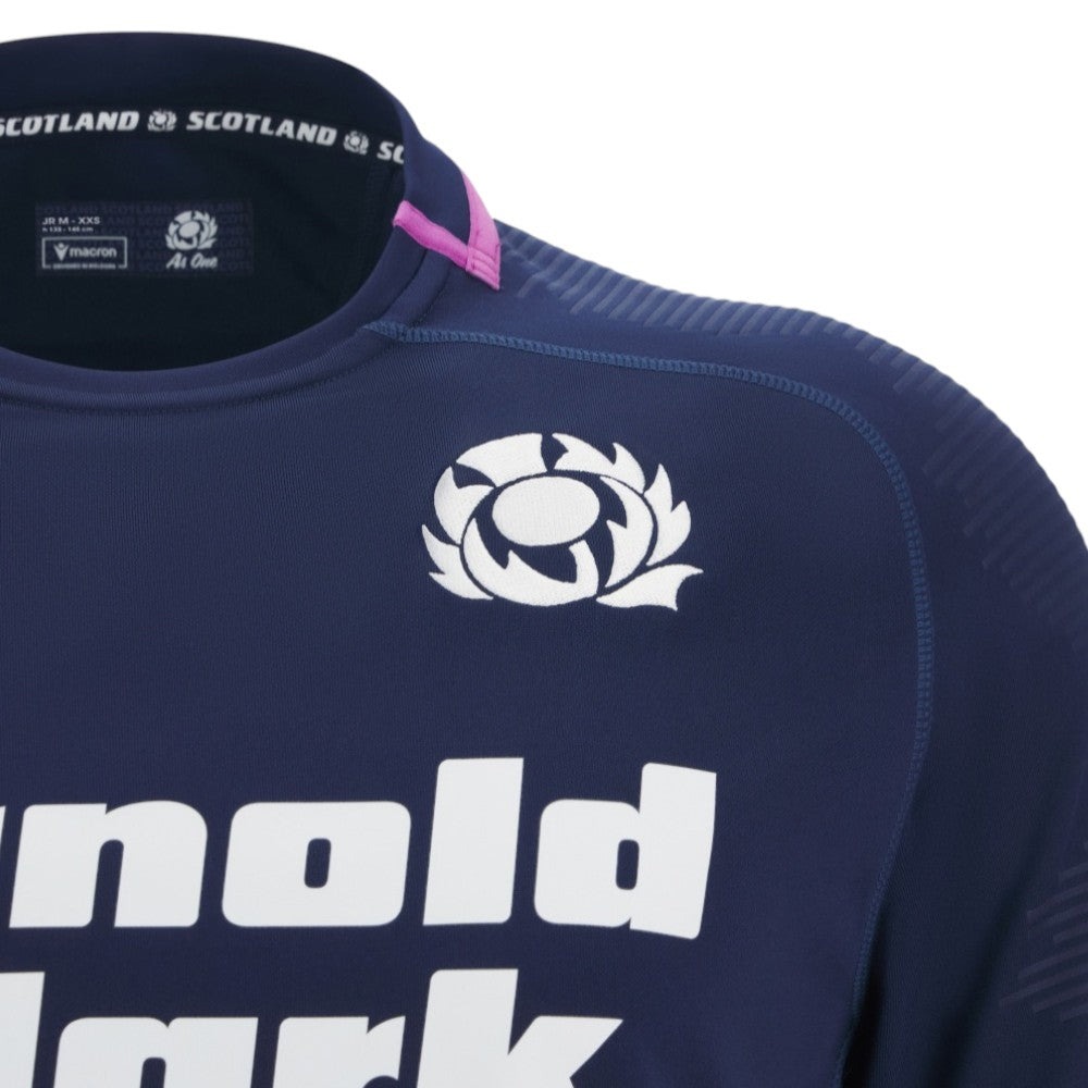 Macron Scotland Rugby 2025/26 Kids Home Replica Jersey