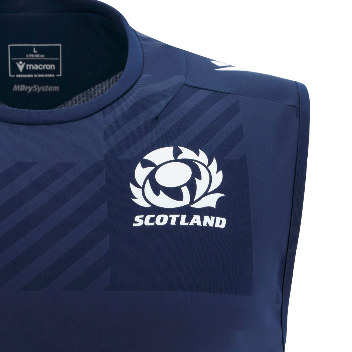 Macron Scotland 25/26 Training Vest Navy