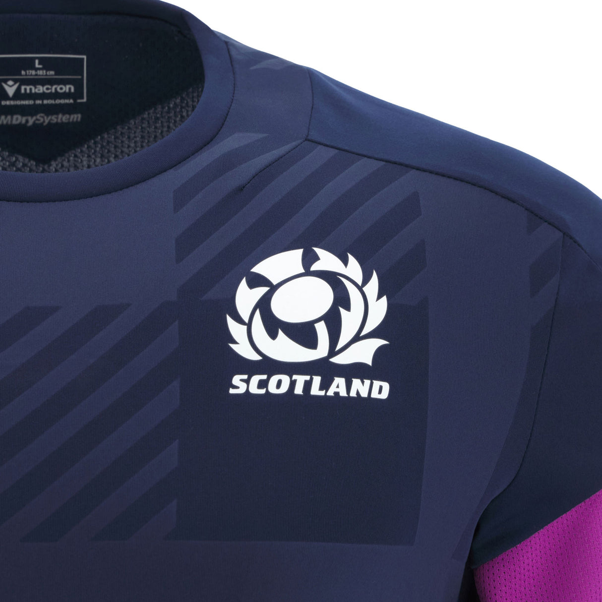 Macron Scotland 25/26 Training Tee Navy
