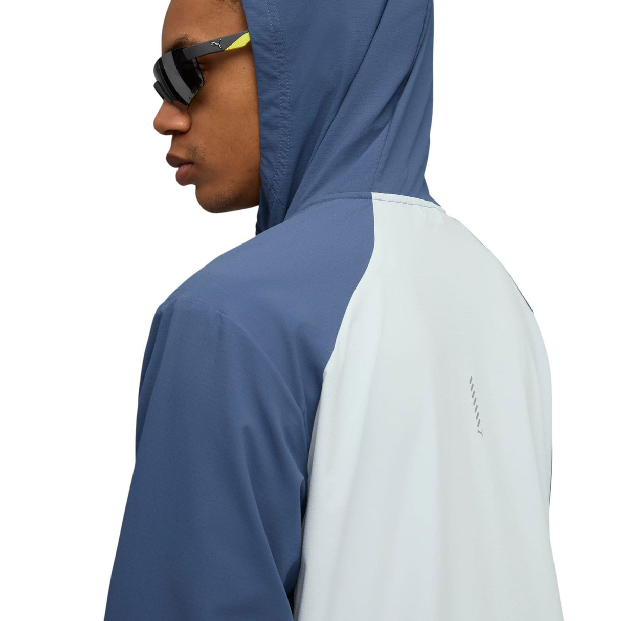 Puma RUN ULTRAWEAVE Hooded Mens Jkt Blue