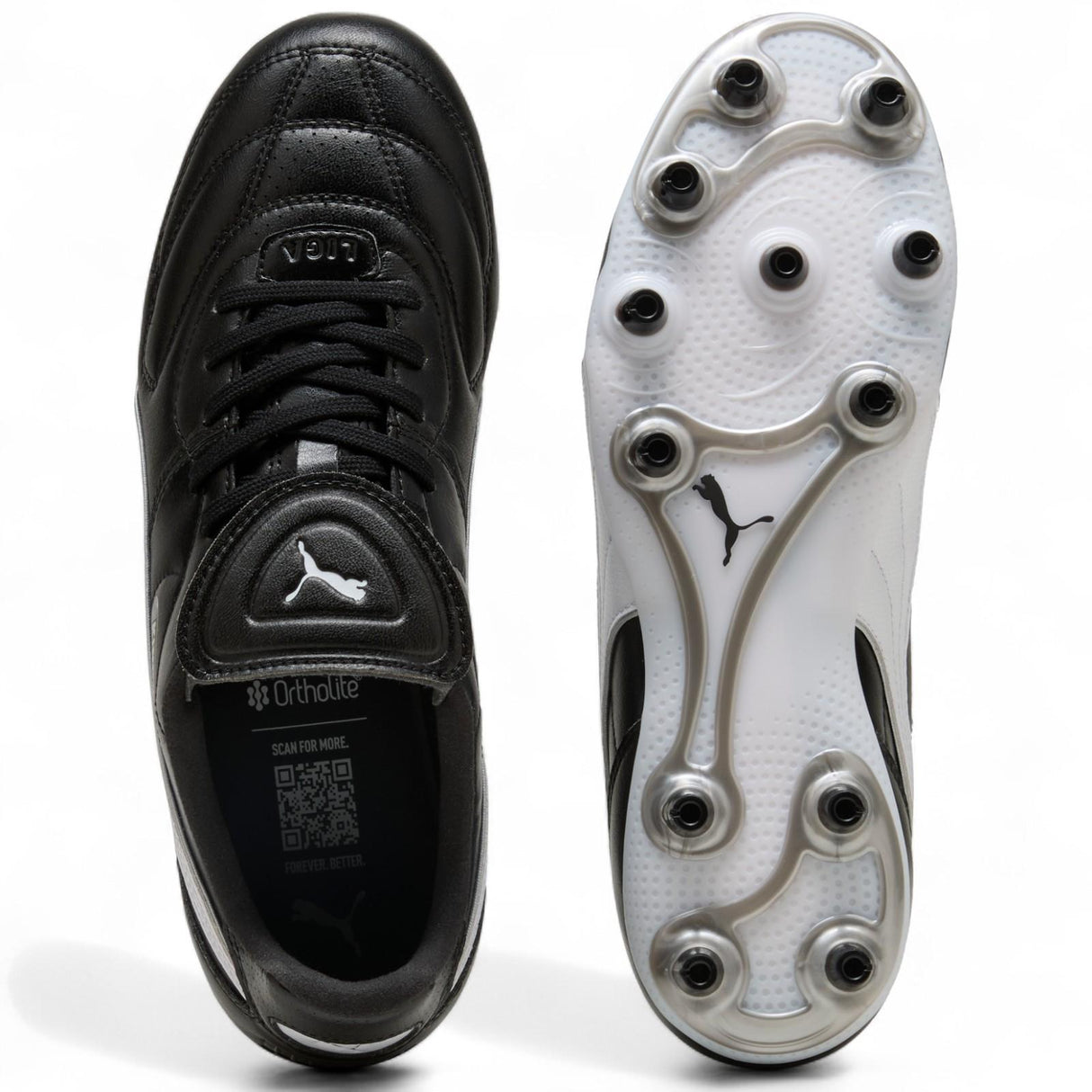 Puma King Liga Adults Firm/Artificial Ground Football Boots Upper and Sole Full View