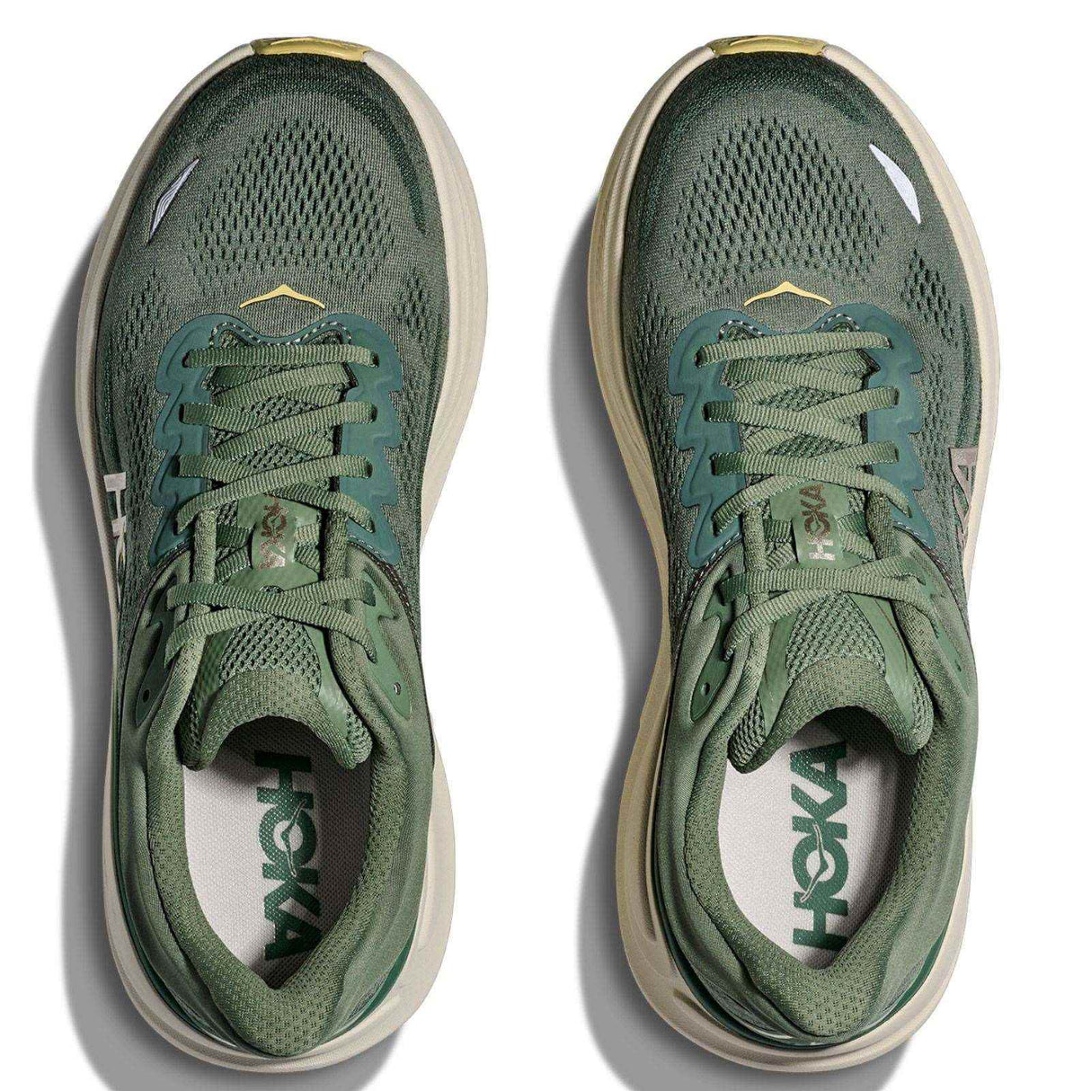 HOKA Mens BONDI 9 Green