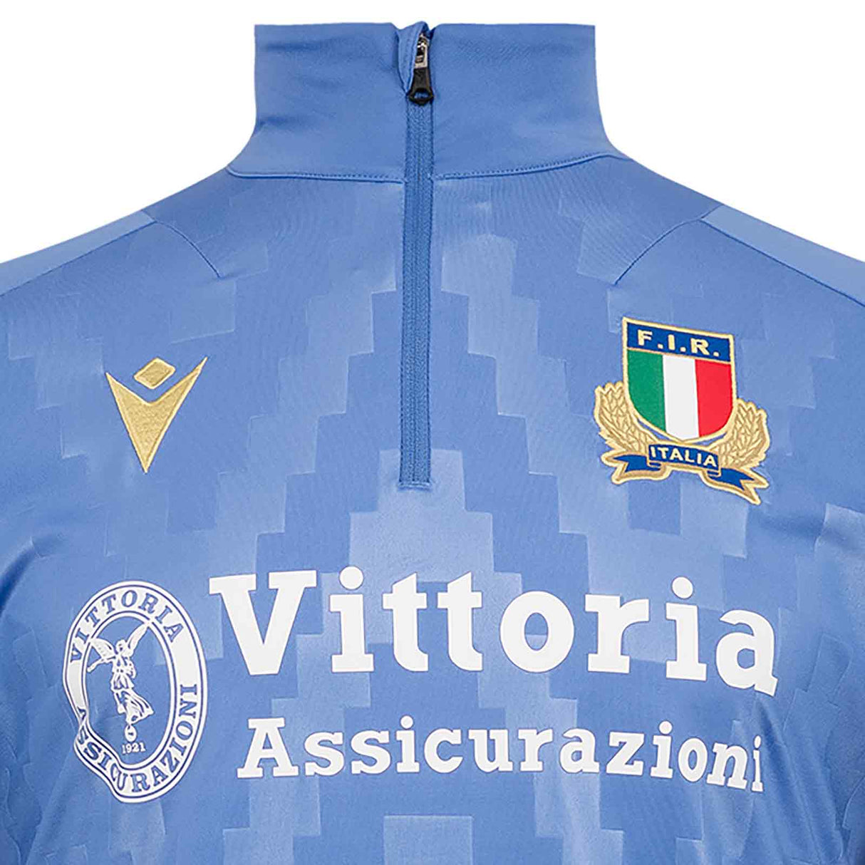 Macron Italy 25 Training HZ Top Blue