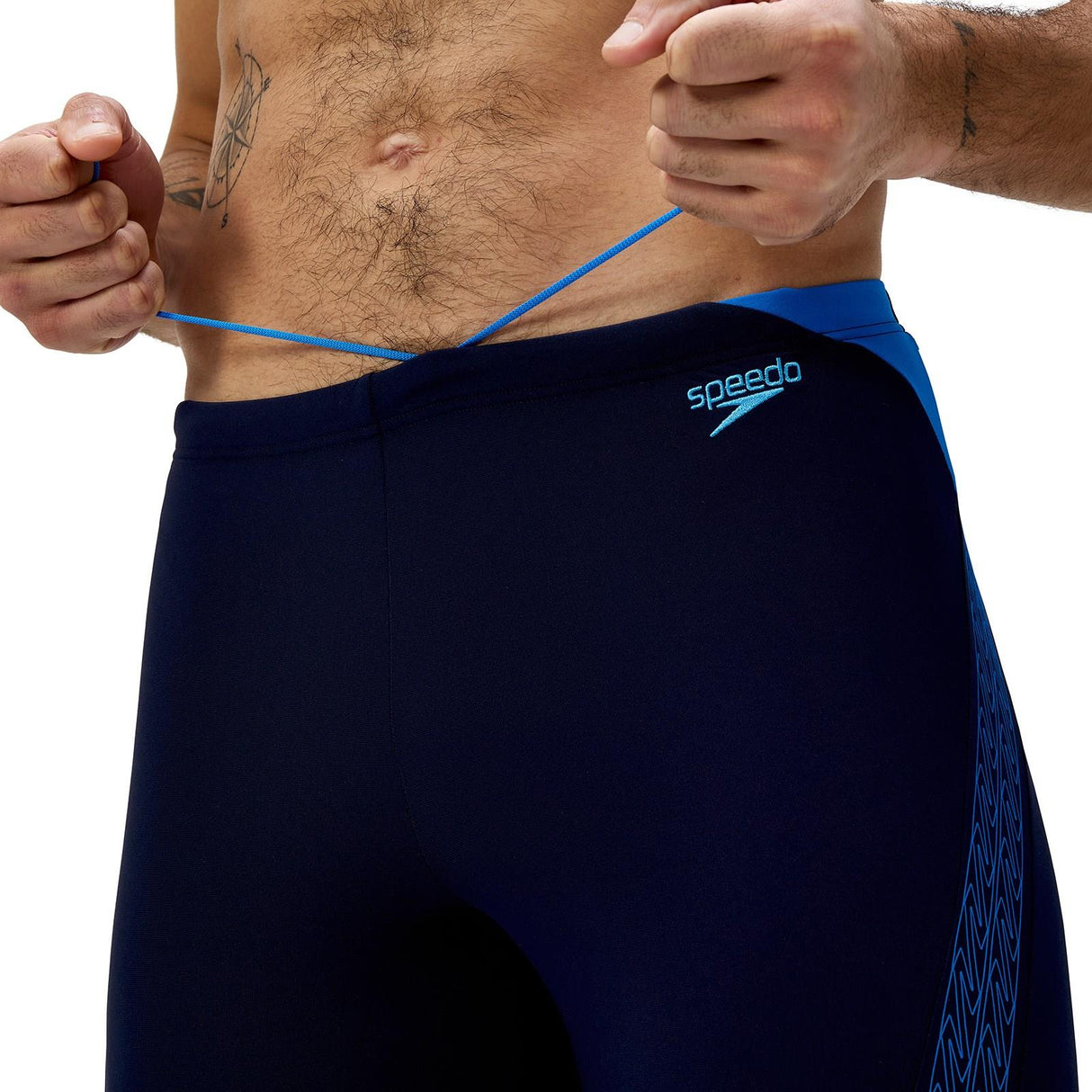 SPEEDO Mens Hyperboom Splice Jammer Navy