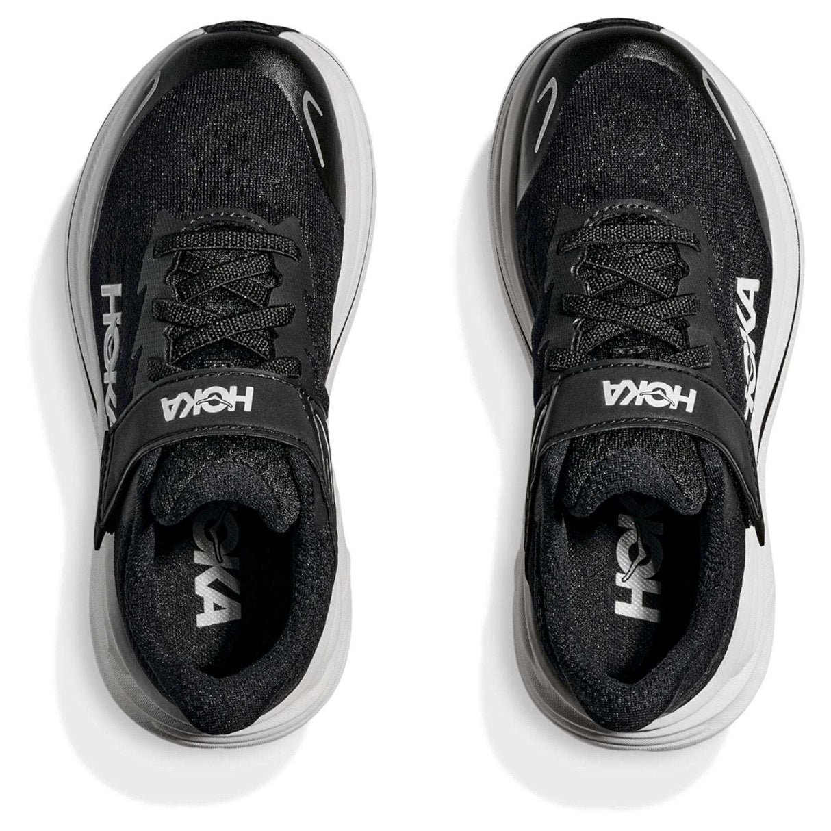 HOKA Junior Clifton 10 Black/White
