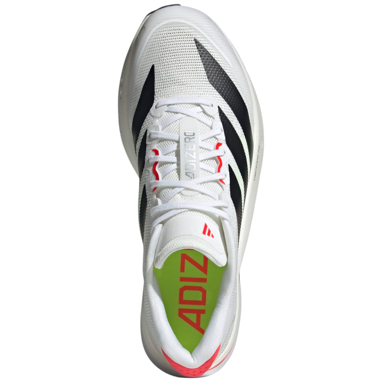 adidas Adizero Boston 13 Lightweight Mens Running Shoes Top of Shoe Full View