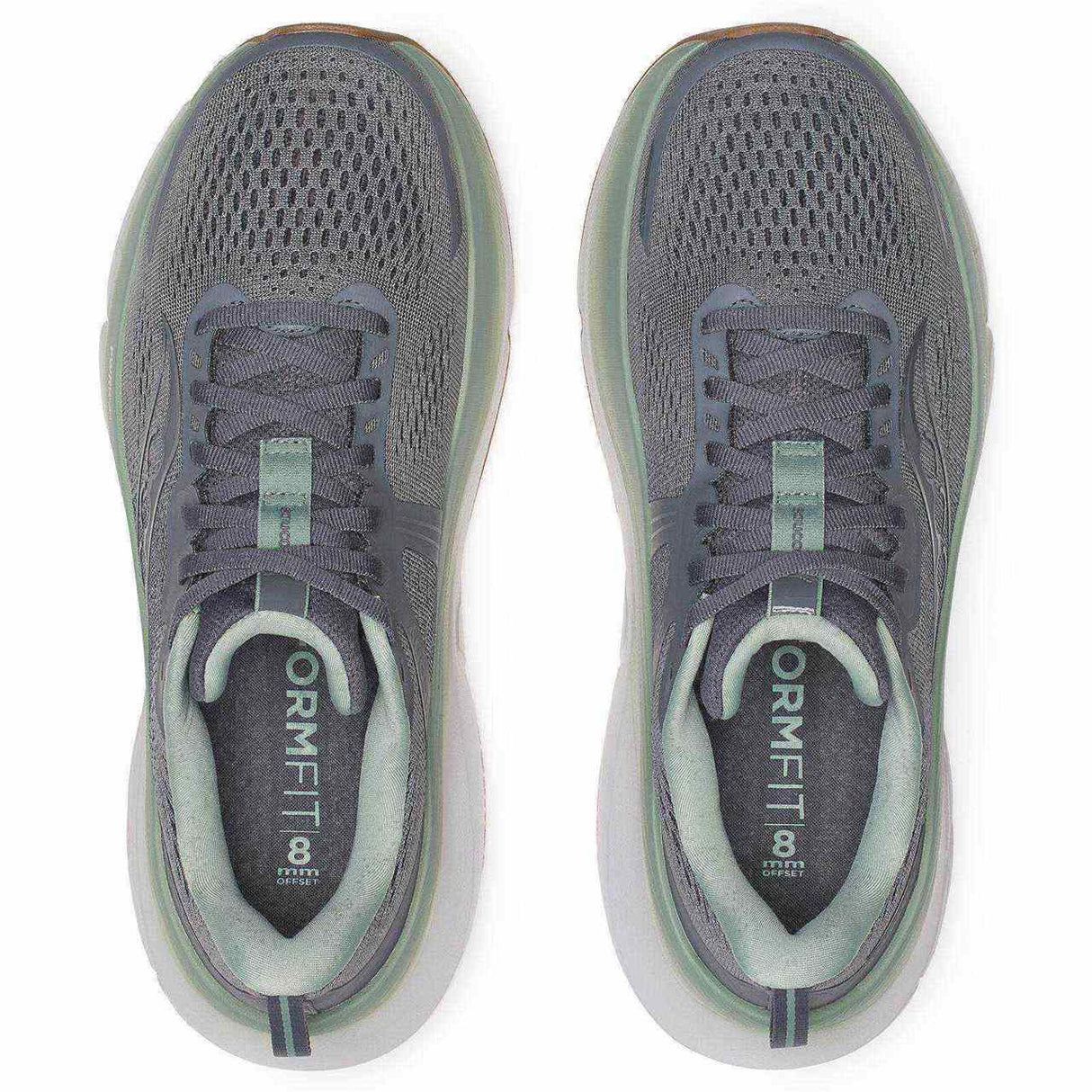 Saucony Mens Guide Carbon/Iceberg
