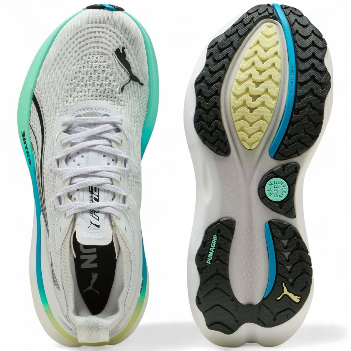 Puma ForeverRun Nitro 2 Womens Lace Road Running Shoes