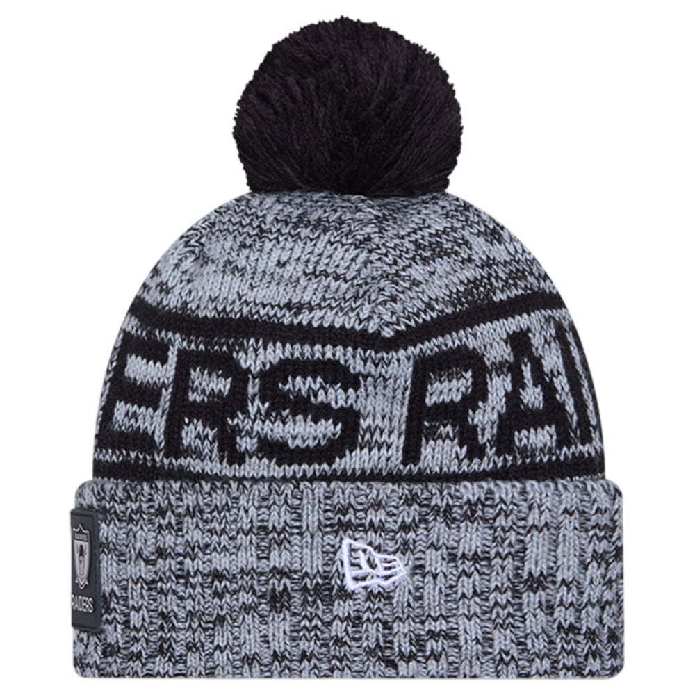 New Era NFL25 Oak Raiders Bobble Hat Blk