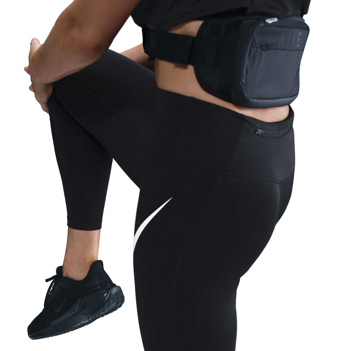 Nike Tempo Swoosh Run Womens High-Waisted 7/8 Running Leggings