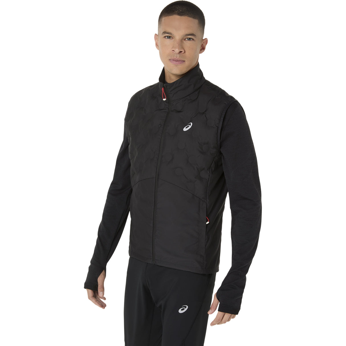 Asics Road Winter Mens Vest Black