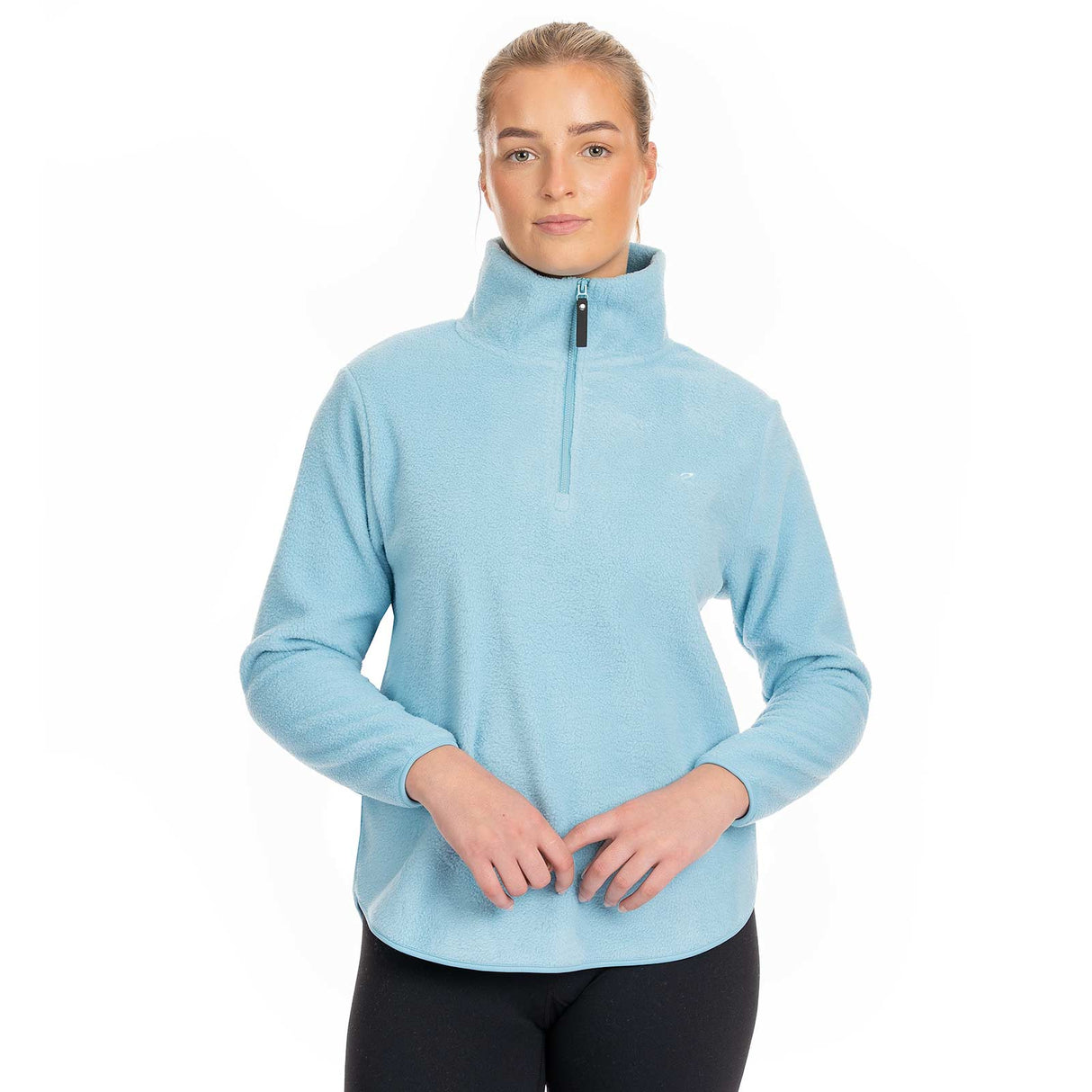 Energetics Amelia Womens Half-Zip Full-Length Fleece Top