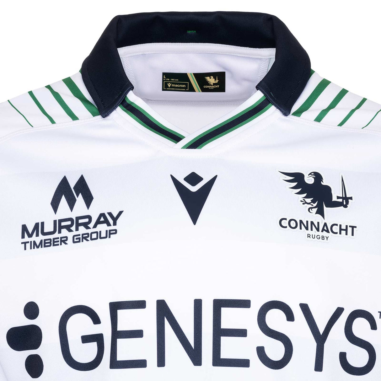 Macron Connacht Rugby 2025/26 Kids Away Replica Jersey