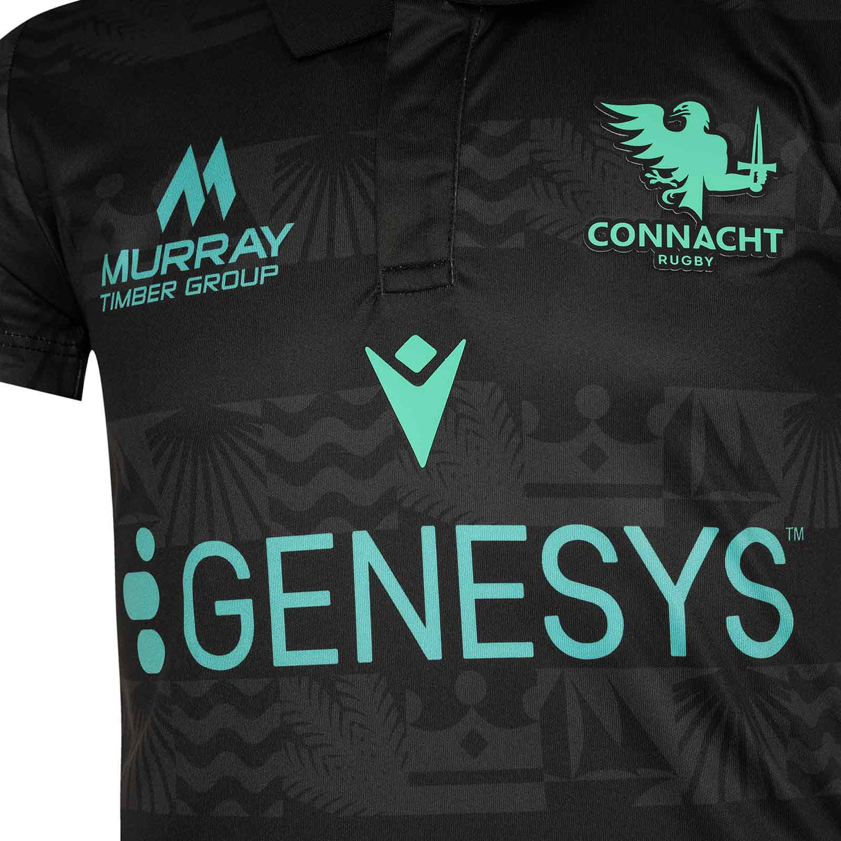 Macron CONN M25/26 EURO PL RPLC SS K Blk