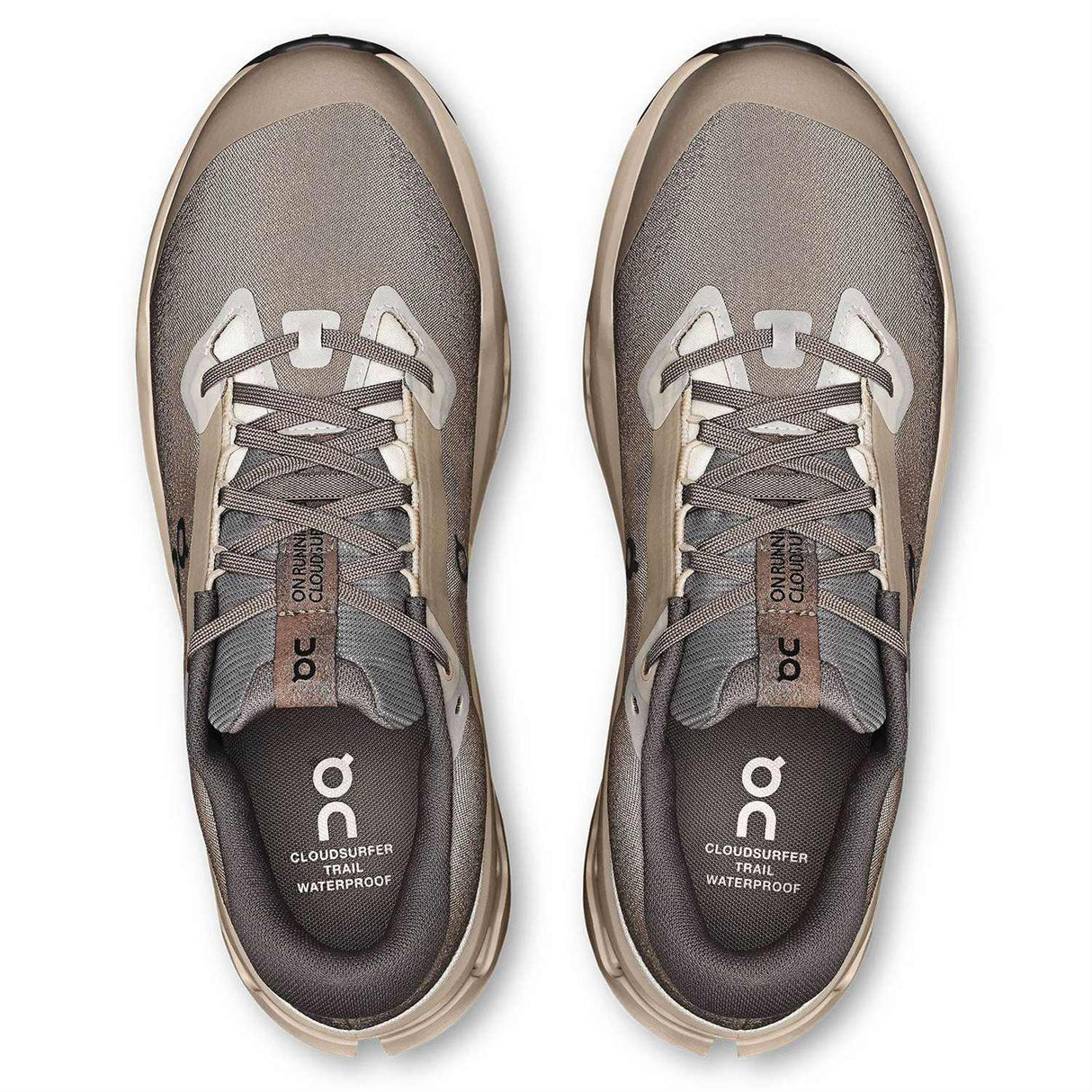 ON Mens Cloudsurfer Trail 2 WP Grey