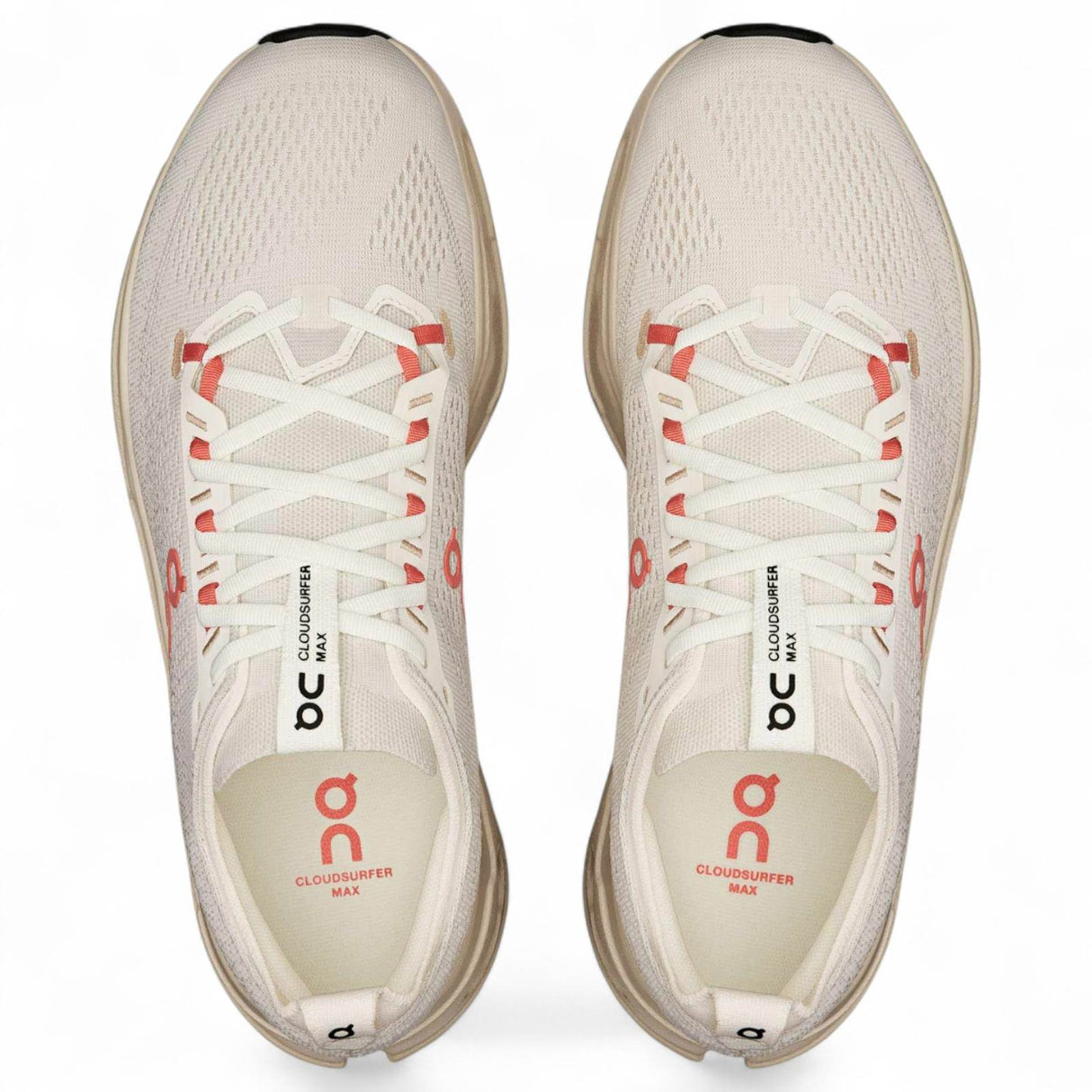 ON Womens Cloudsurfer Max Off-White