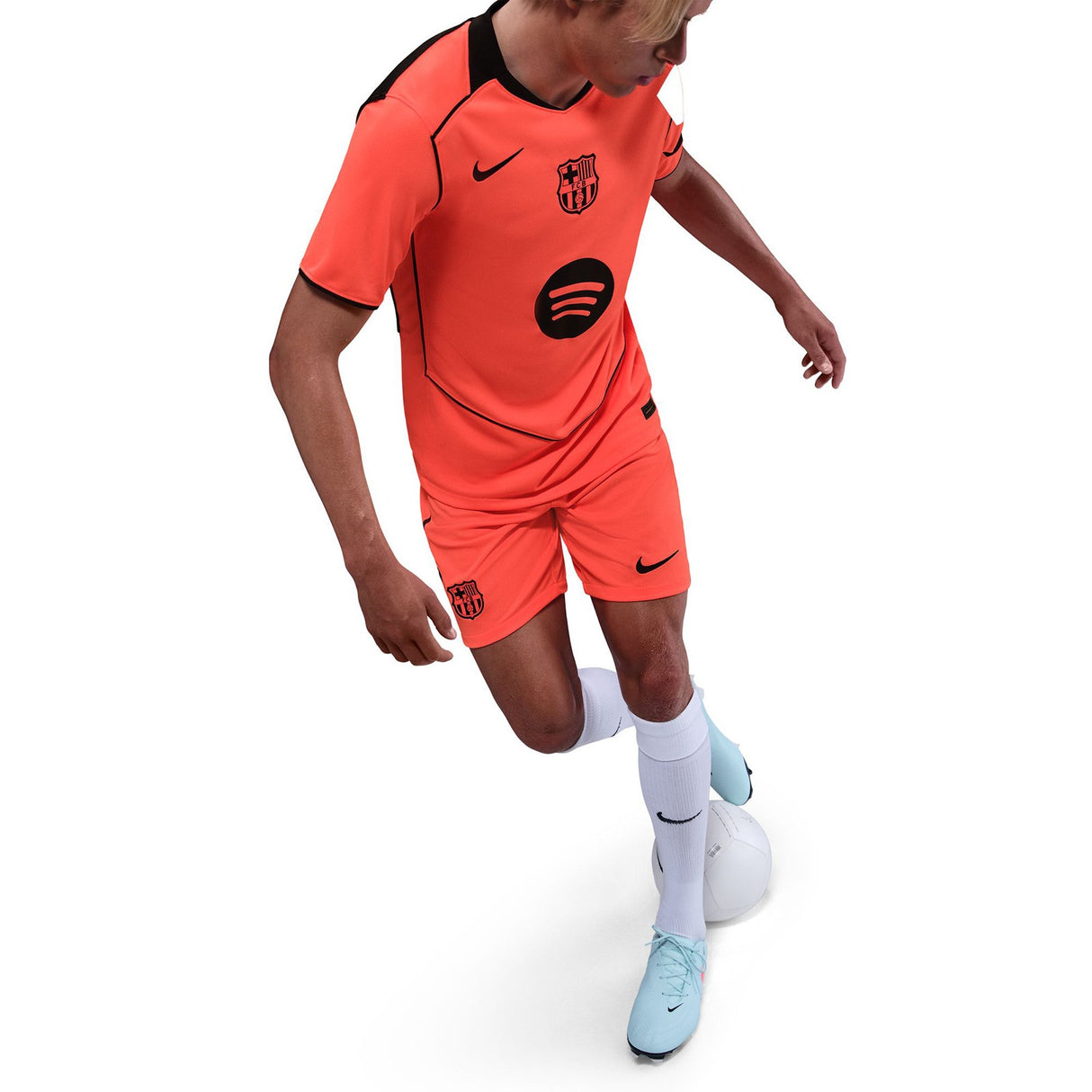 Nike FC Barcelona 2025/26 Stadium Third Dri-FIT Total 90 Soccer Replica Shorts