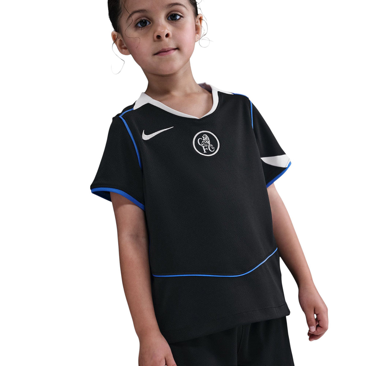 Nike CFC 25 Kids Third Kit Black
