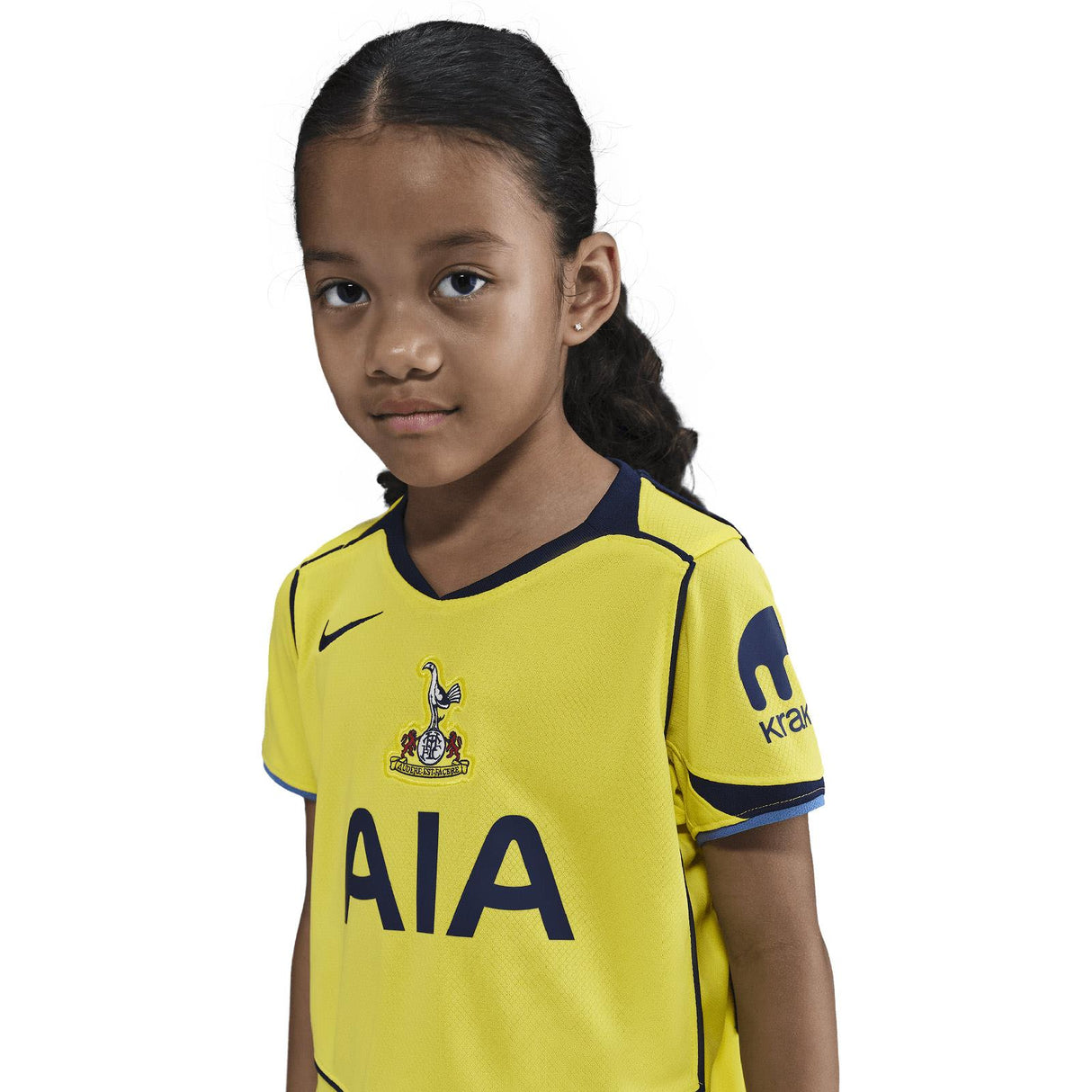 Nike THFC 25 Kids Third Kit Yellow