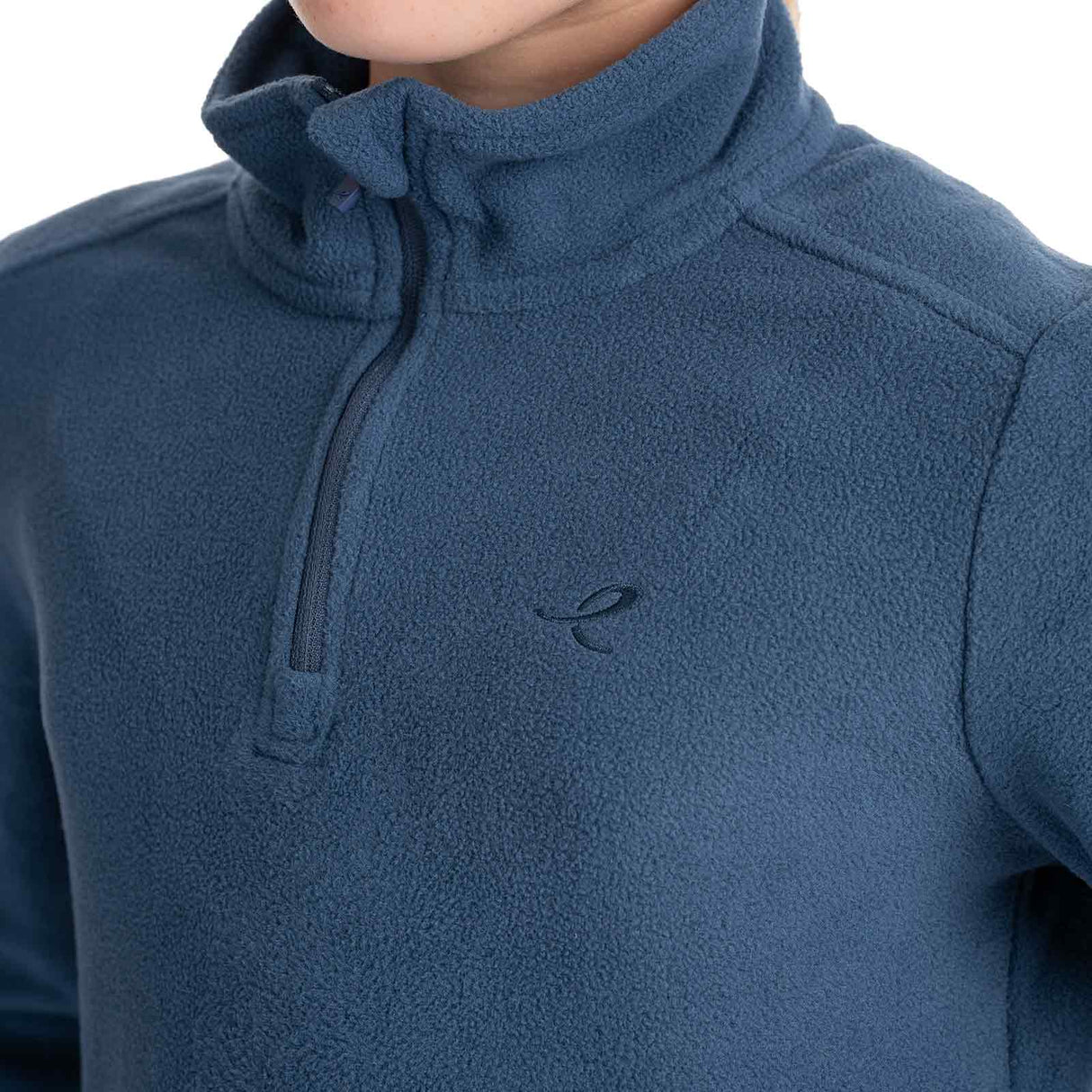 Energetics Amos Junior Kids Mid Fleece Half Zip Midlayer