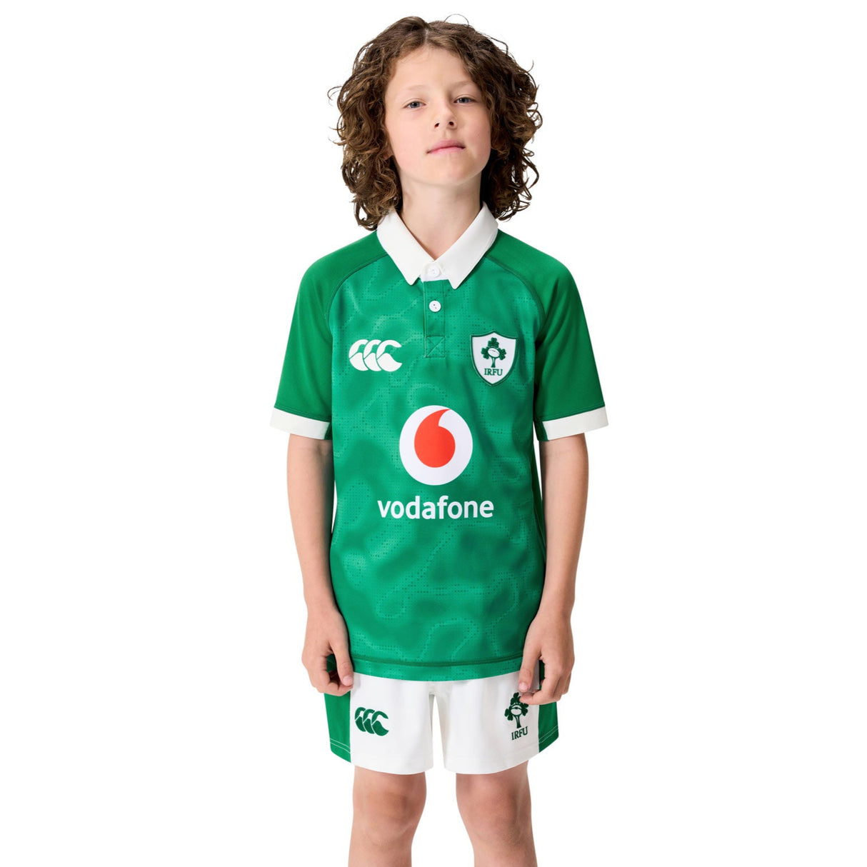 Canterbury IRFU Ireland Rugby 2025/26 Kids Home Pro Jersey