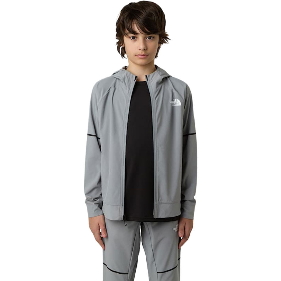 TNF TEEN MOUNTAIN ATHL WVN Boy Jckt Gry