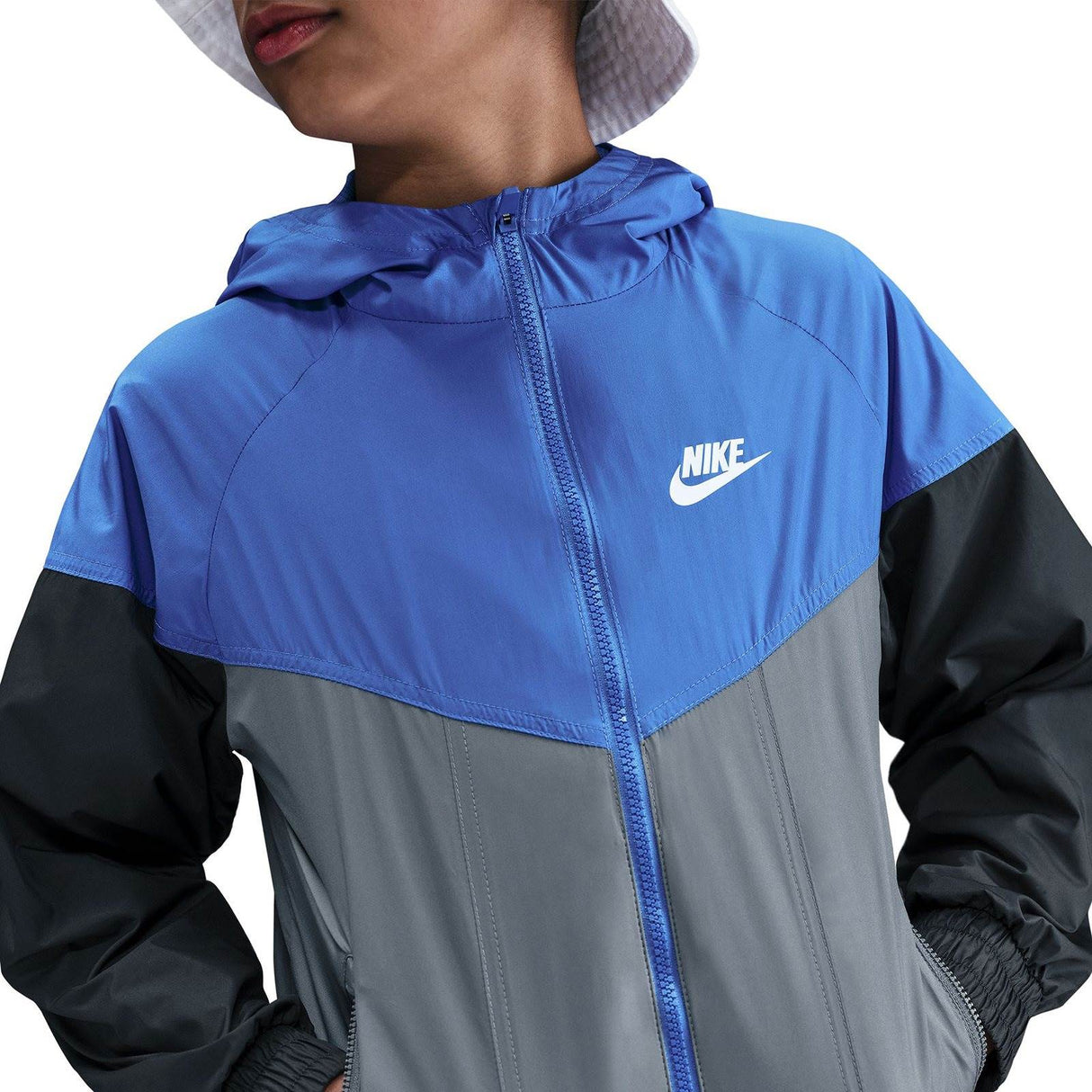 Nike K NSW RPL WR HD JKT Blue