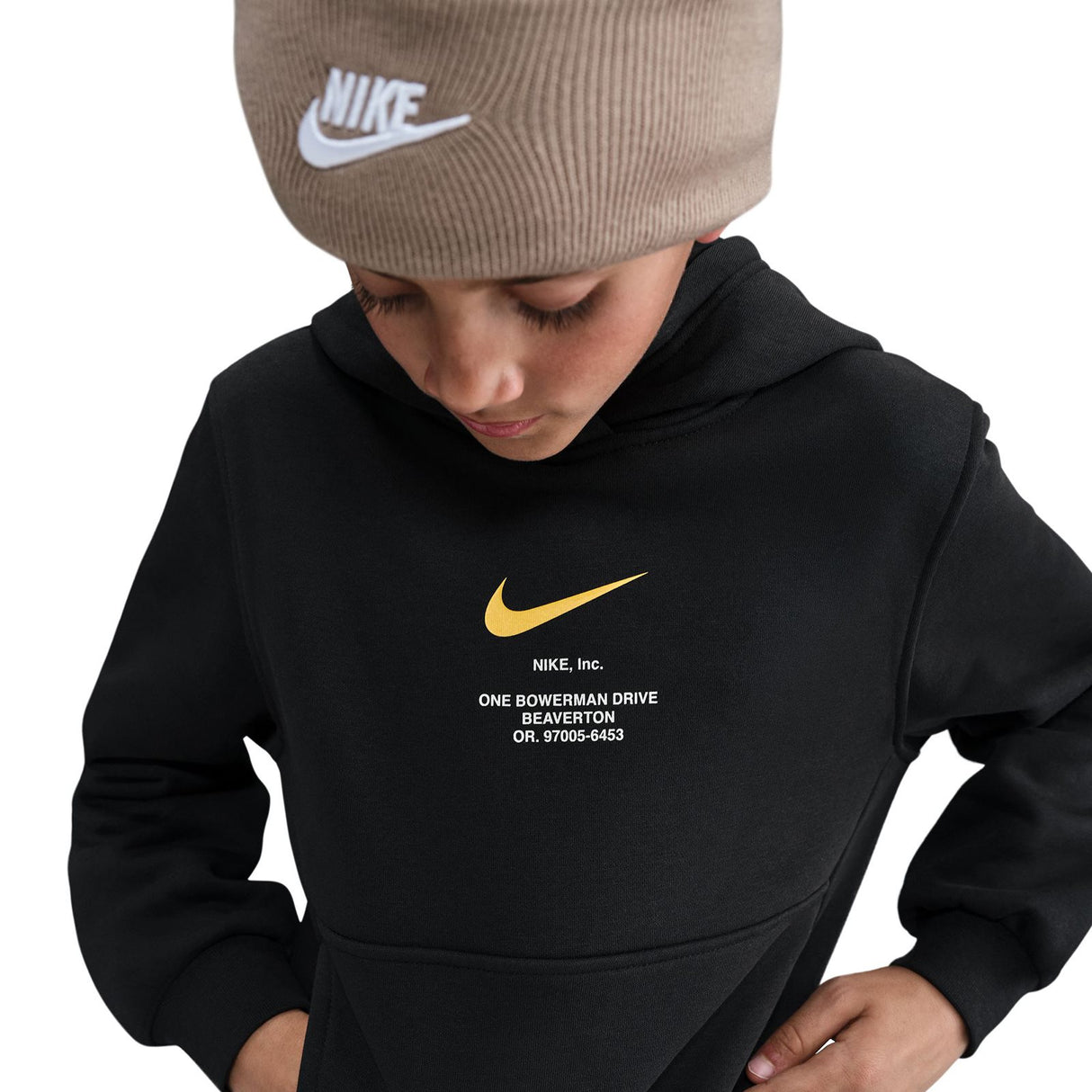 Nike B NSW ATHL PO HOODIE BB Black