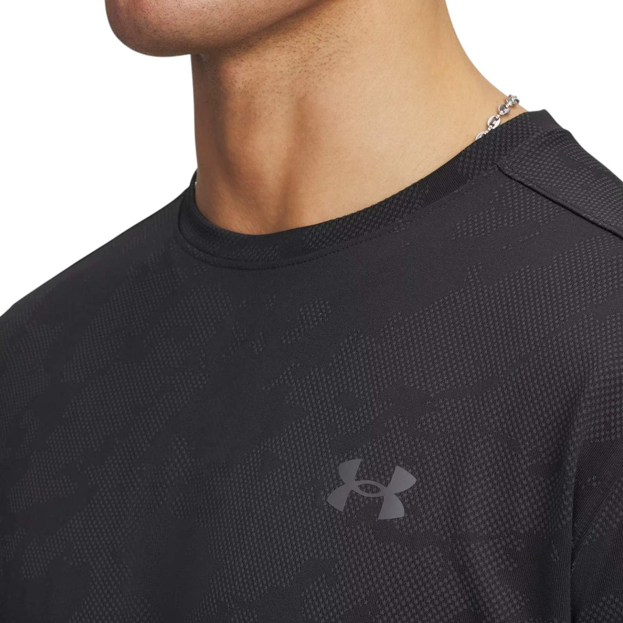 Under Armour Vent Jacquard Mens Short Sleeve T-Shirt