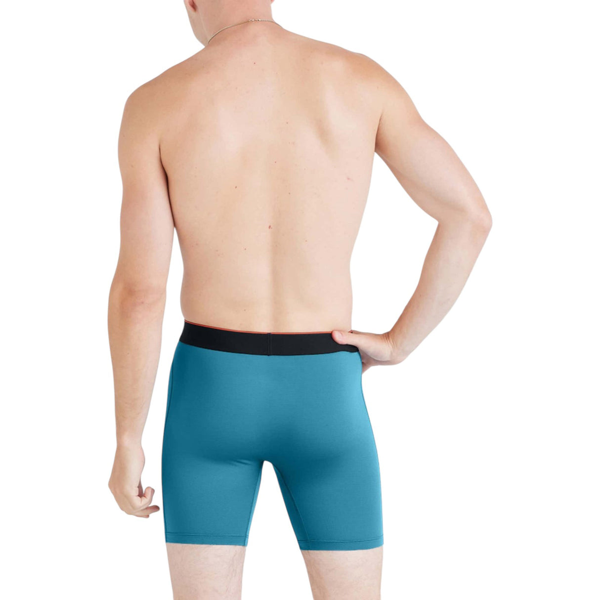 SAXX MS Mesh Boxer Brief Fly 2pk Blk/Bl