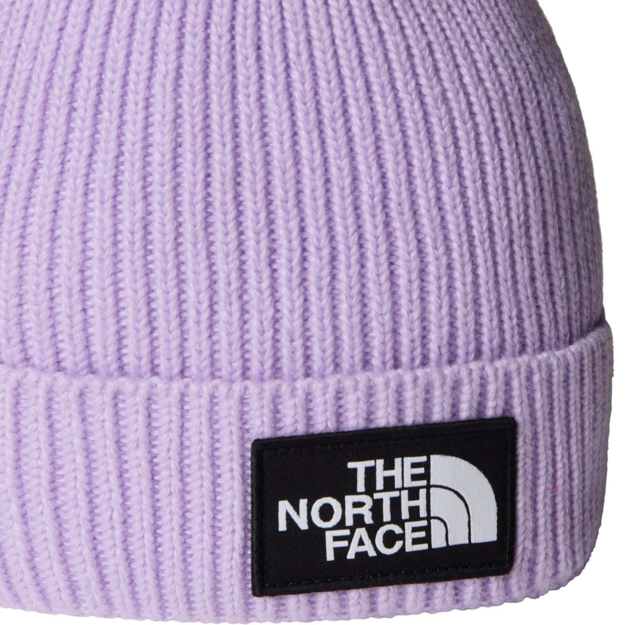 TNF Logo Box Cuffed Kids Beanie