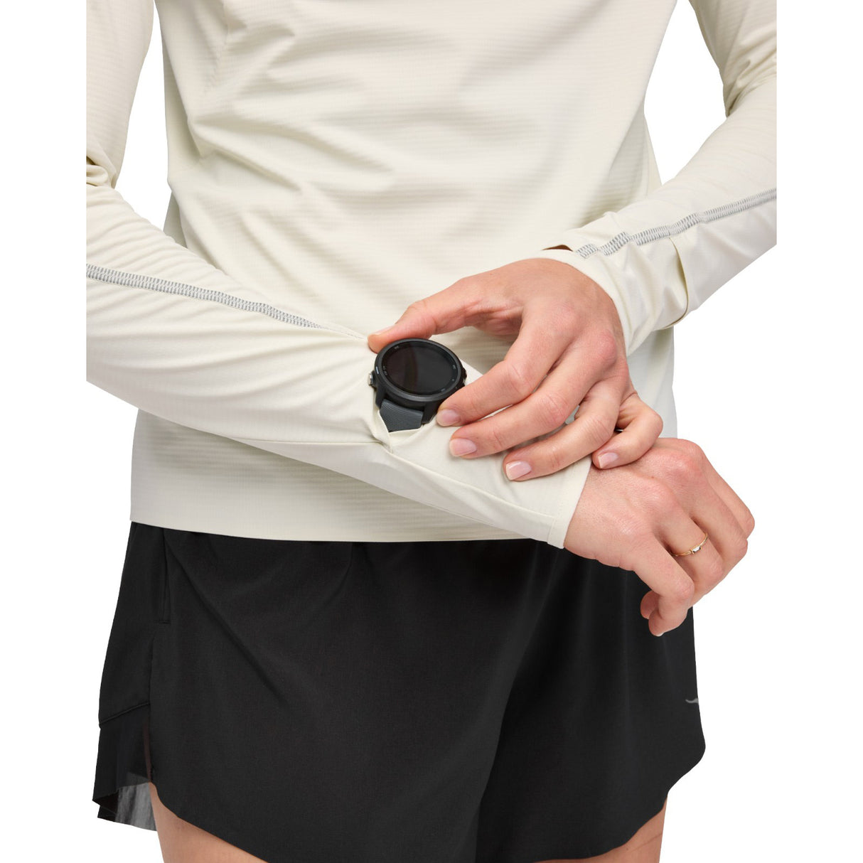 Hoka GlideTech Womens Half Zip Top