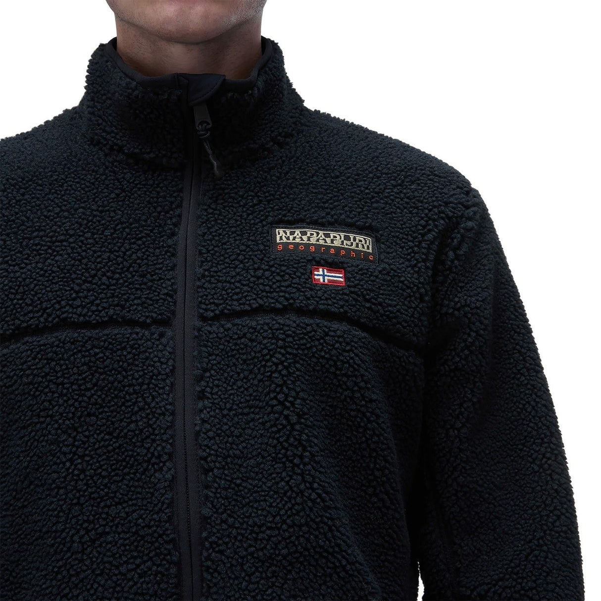 NAPAPIJRI T TYNIK Mens FZ Fleece Black