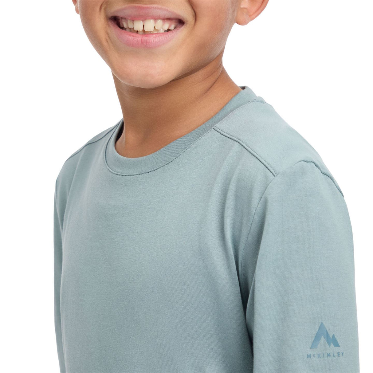 McKinley Etosha Long Sleeve Boys T-Shirt - close up 1