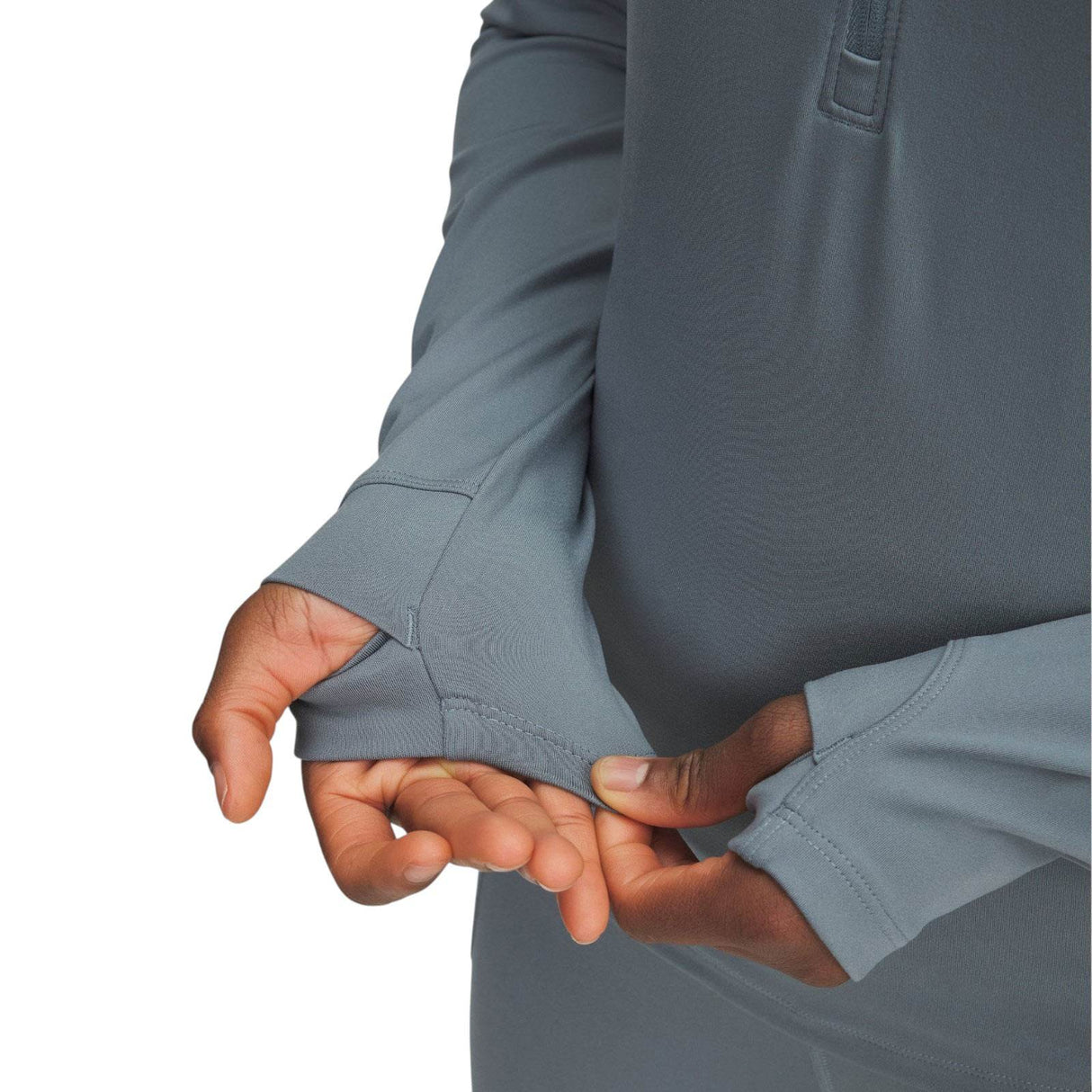 UA Wms Motion 1/2 Zip EMEA Blue