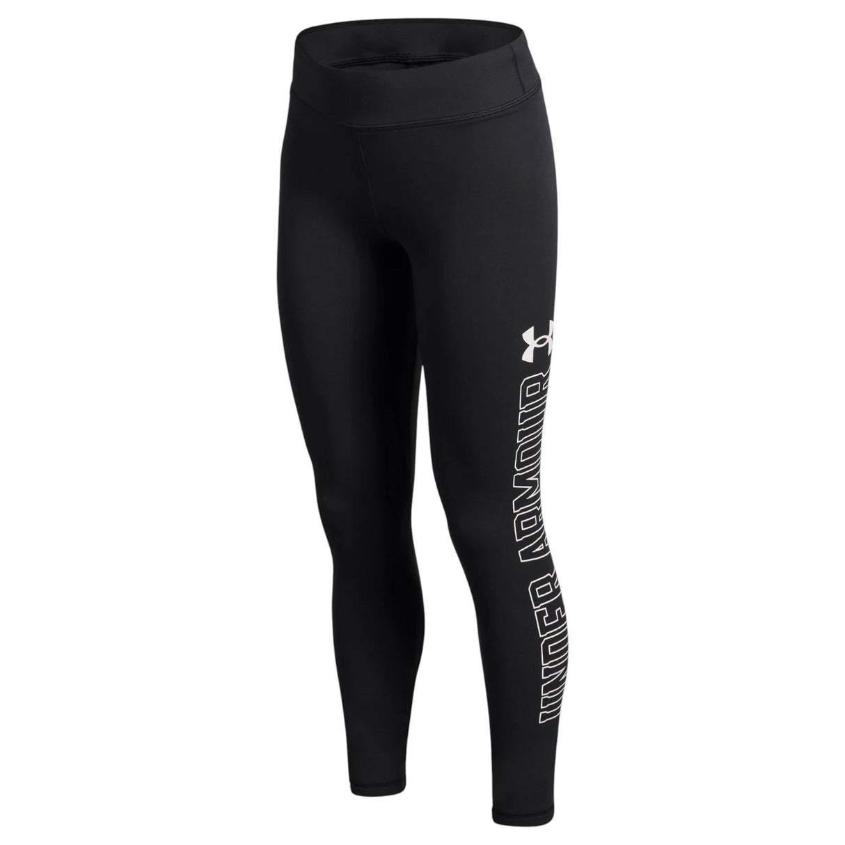Under Armour Motion Branded Girls Stretch Leggings