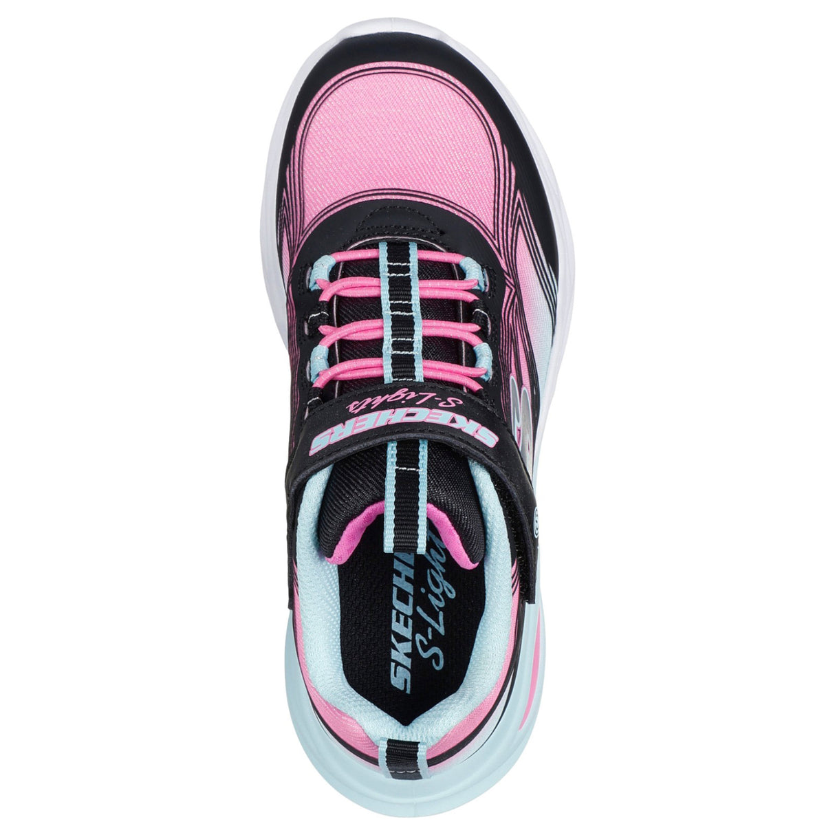 Skechers Jr G Slights Cosmic Glow Black