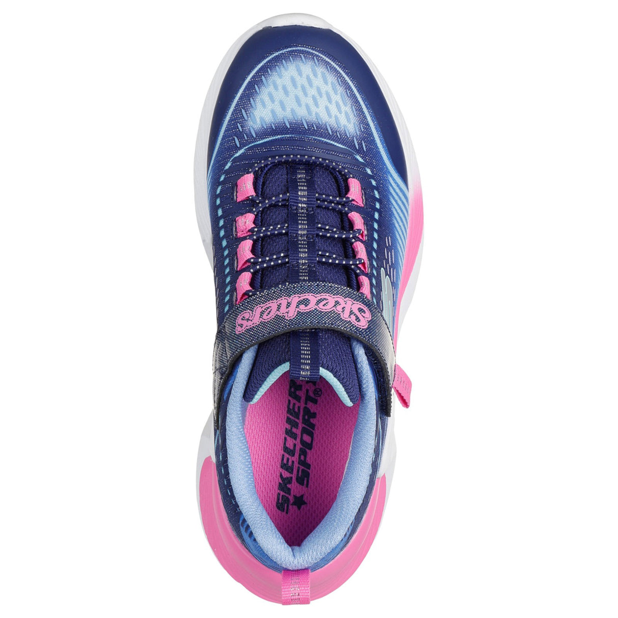 Skechers Jr Girls Tide Tech Purple