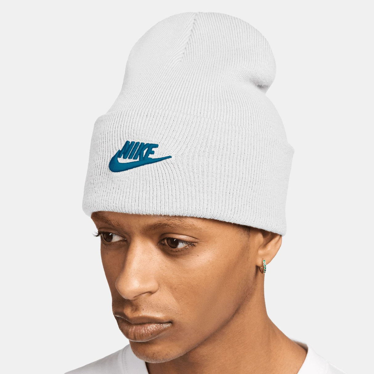 Nike Futura Unisex Beanie White