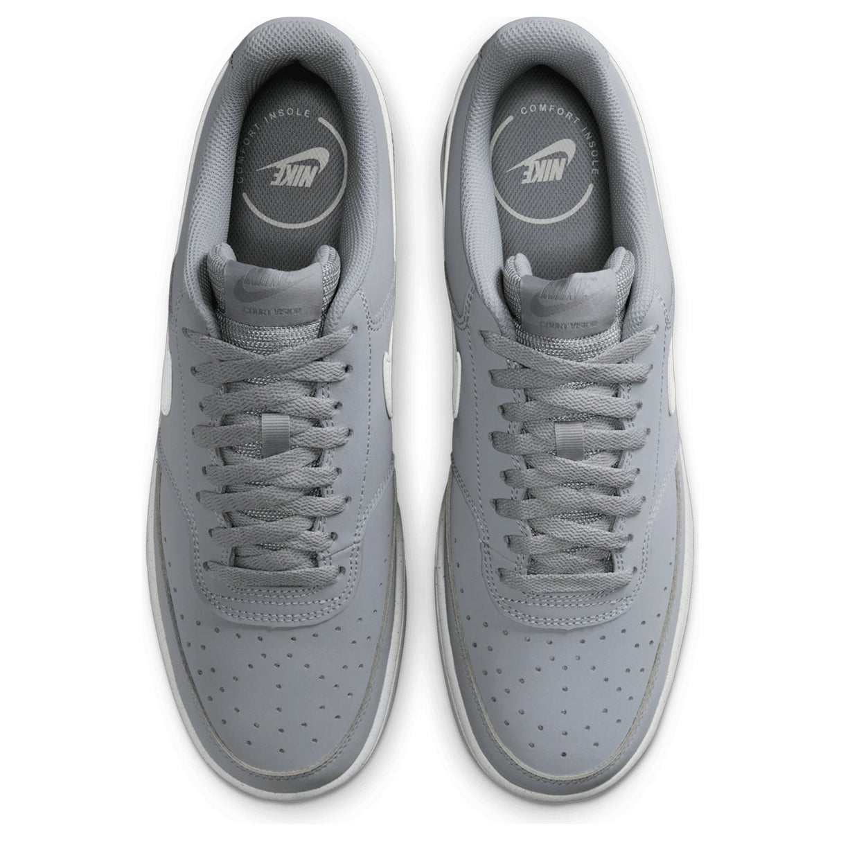 Nike Mens Court Vision Low Premium Grey
